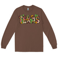 Chestnut texas Long Sleeve Tee - Zillion Design Studio