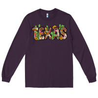 Plum texas Long Sleeve Tee - Zillion Design Studio