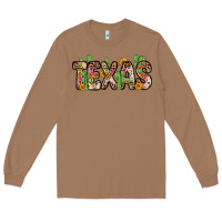 Toasted Coconut texas Long Sleeve Tee - Zillion Design Studio