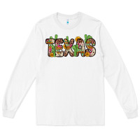 White texas Long Sleeve Tee - Zillion Design Studio