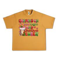 Peanut Butter running on iced coffee and christmas cheer Urban Heavy Tee - MaliasSmallBusiness