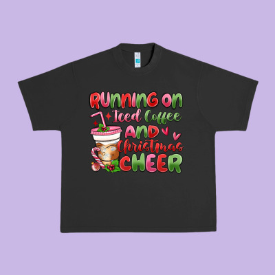 Urban Heavy Tee running on iced coffee and christmas cheer