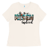 Bone he is risen indeed Ladies Tee - BarkalooDesign