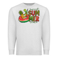 Oatmeal Heather sweet summer time Premium Sweatshirt - Jasminsmagicworld