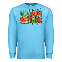 Ocean Blue sweet summer time Premium Sweatshirt - Jasminsmagicworld