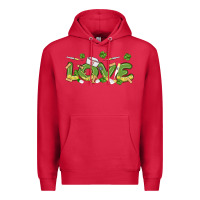 Cardinal st patricks love nurse Premium Hoodie - MaliasSmallBusiness