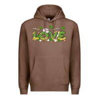 Chestnut st patricks love nurse Premium Hoodie - MaliasSmallBusiness
