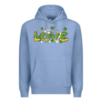 Colony Blue st patricks love nurse Premium Hoodie - MaliasSmallBusiness
