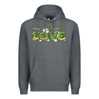 Rock st patricks love nurse Premium Hoodie - MaliasSmallBusiness