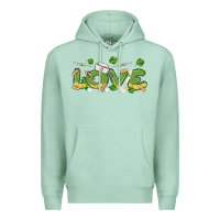 Seafoam st patricks love nurse Premium Hoodie - MaliasSmallBusiness