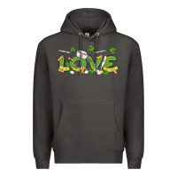 Smoke st patricks love nurse Premium Hoodie - MaliasSmallBusiness