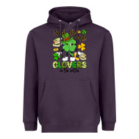 Plum i teach the cutest clovers in the patch Heavyweight Hoodie - Artiststas