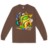 Chestnut school bag Long Sleeve Tee - texasbilliewilder