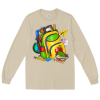 Mushroom school bag Long Sleeve Tee - texasbilliewilder