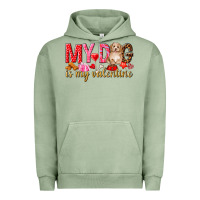 My Dog Is My Valentine Urban Hoodie | Teevron