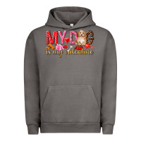 Pigment Tornado my dog is my valentine Urban Hoodie - NancyCooperArtShop