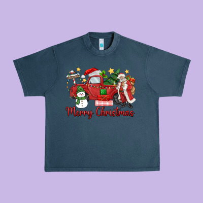 Urban Heavy Tee merry christmas truck
