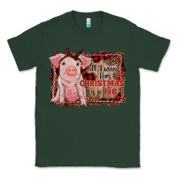 Sports Green all i want for christmas is a pig sitting pig Classic Tee - RanaPortraitStore