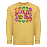 Antique Gold sweet to be candy Premium Sweatshirt - AdoDesignShop