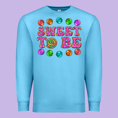 Sweet To Be Candy Premium Sweatshirt Designed By Adodesignshop