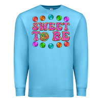Ocean Blue sweet to be candy Premium Sweatshirt - AdoDesignShop