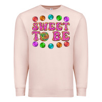 Pale Pink sweet to be candy Premium Sweatshirt - AdoDesignShop