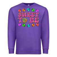 Purple sweet to be candy Premium Sweatshirt - AdoDesignShop