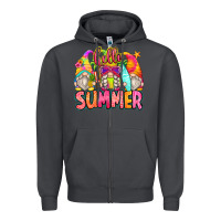 Smoke hello summer gnomes Zipper Hoodie - Zillion Design Studio
