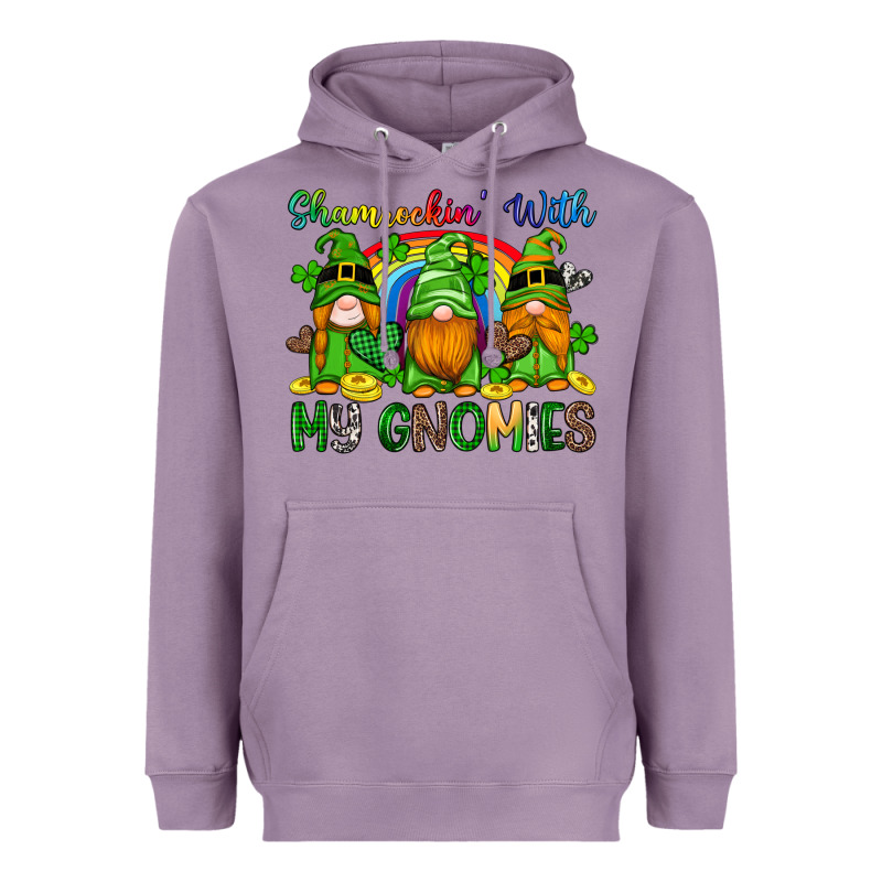 Shamrockin With My Gnomies Heavyweight Hoodie by Artiststas | Teevron
