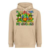 Mushroom shamrockin with my gnomies Heavyweight Hoodie - Artiststas