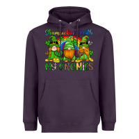 Plum shamrockin with my gnomies Heavyweight Hoodie - Artiststas