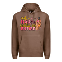Chestnut just a nail boss building her empire Premium Hoodie - MaliasSmallBusiness