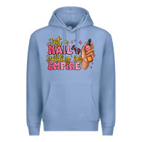 Colony Blue just a nail boss building her empire Premium Hoodie - MaliasSmallBusiness