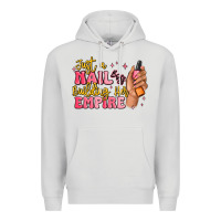Dove Grey just a nail boss building her empire Premium Hoodie - MaliasSmallBusiness