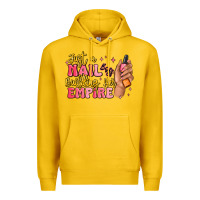 Lemon just a nail boss building her empire Premium Hoodie - MaliasSmallBusiness