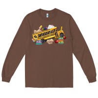 Chestnut school bus driver Long Sleeve Tee - texasbilliewilder