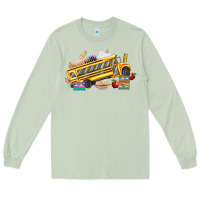 Matcha school bus driver Long Sleeve Tee - texasbilliewilder