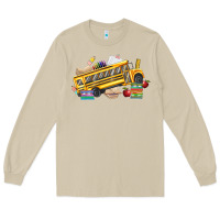 Mushroom school bus driver Long Sleeve Tee - texasbilliewilder
