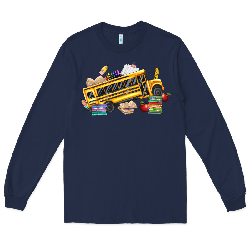 School Bus Driver Long Sleeve Tee by texasbilliewilder | Teevron