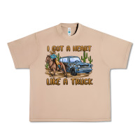 Burro i got a heart like a truck Urban Heavy Tee - MaliasSmallBusiness
