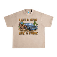 French Oak i got a heart like a truck Urban Heavy Tee - MaliasSmallBusiness