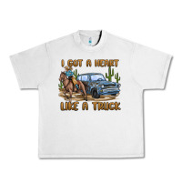 Lunar Rock i got a heart like a truck Urban Heavy Tee - MaliasSmallBusiness