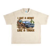 Sandshell i got a heart like a truck Urban Heavy Tee - MaliasSmallBusiness