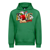 Emerald teacher school love Urban Hoodie - NancyCooperArtShop