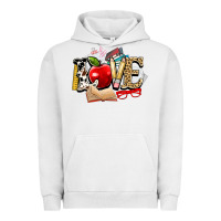 Pigment Lunar Rock teacher school love Urban Hoodie - NancyCooperArtShop