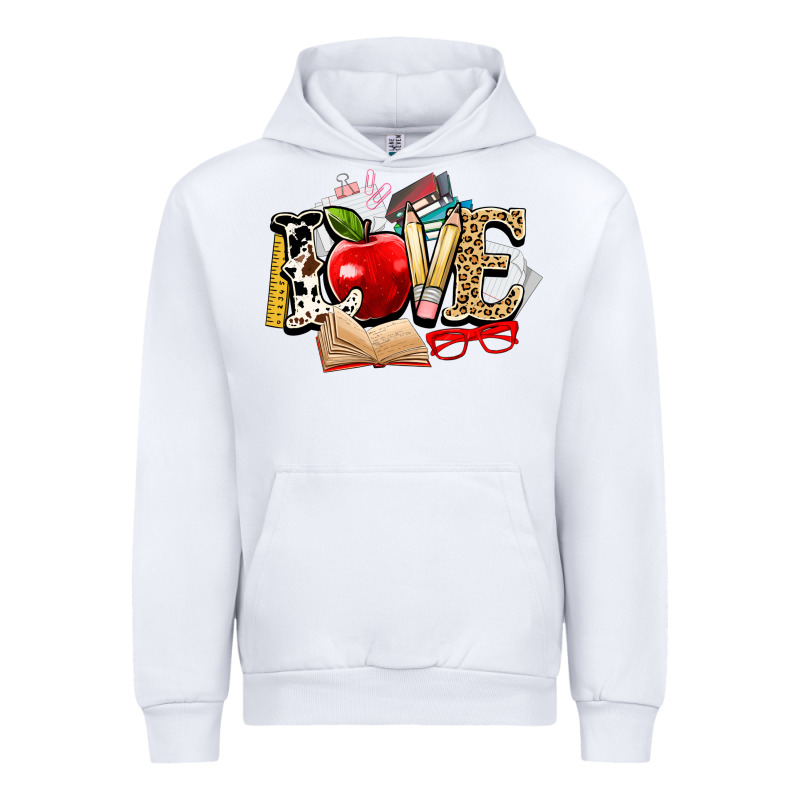 Teacher School Love Urban Hoodie by NancyCooperArtShop | Teevron