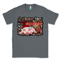 Charcoal Heather all i want for christmas is a pig baby Classic Tee - RanaPortraitStore