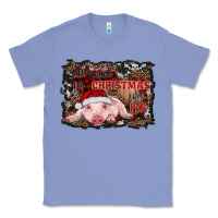 Colony Blue all i want for christmas is a pig baby Classic Tee - RanaPortraitStore