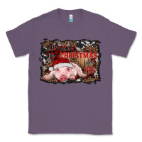 Lavender all i want for christmas is a pig baby Classic Tee - RanaPortraitStore