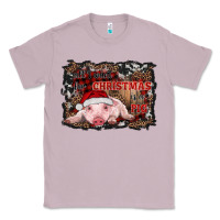 Lilac all i want for christmas is a pig baby Classic Tee - RanaPortraitStore
